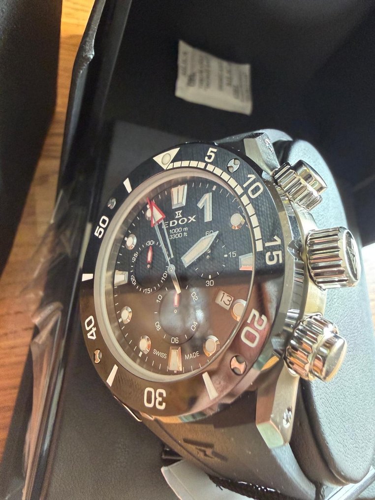 Edox - CO-1 Chronograph - 10242-TIN-NIN - Men - 2010-2020  #3.2