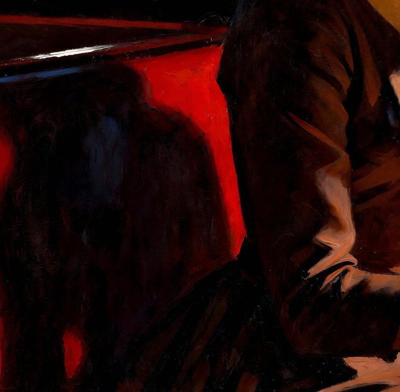 Le Yack - A Glass in the Rain - Hand signed #3.2