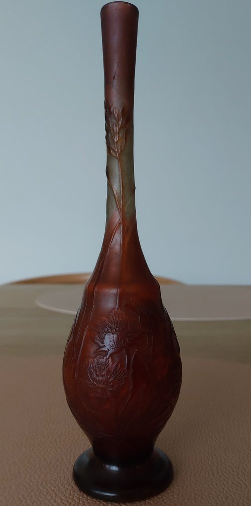 Emile Gallé - Vas  - Glas - Jugendstil #1.0