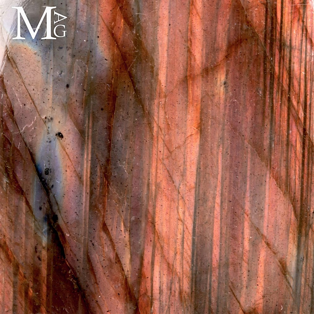 Extraordinary Silver Pendant - Superb Quality Labradorite with Unique Natural Reflexes - Certified - Height: 83 mm - Width: 40 mm- 44 g #4.3