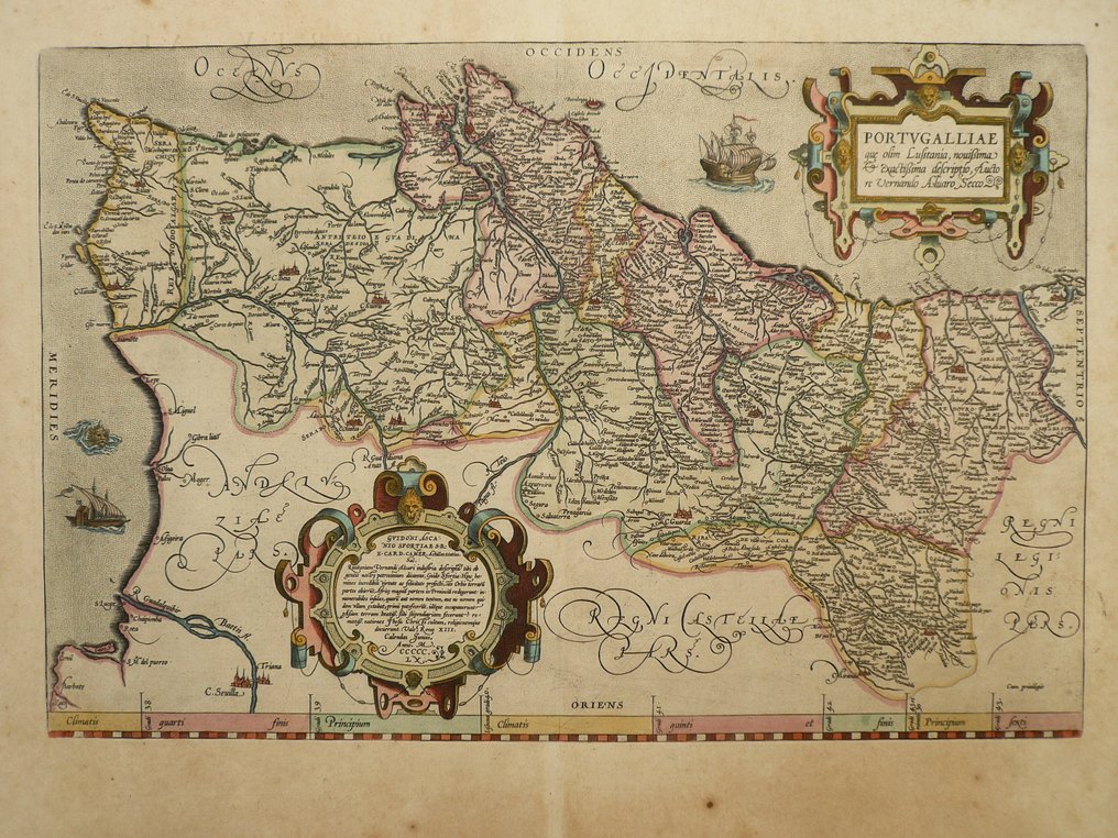 Portugal - Algarve; Abraham Ortelius - Portugalliae - 1581-1600 #1.0
