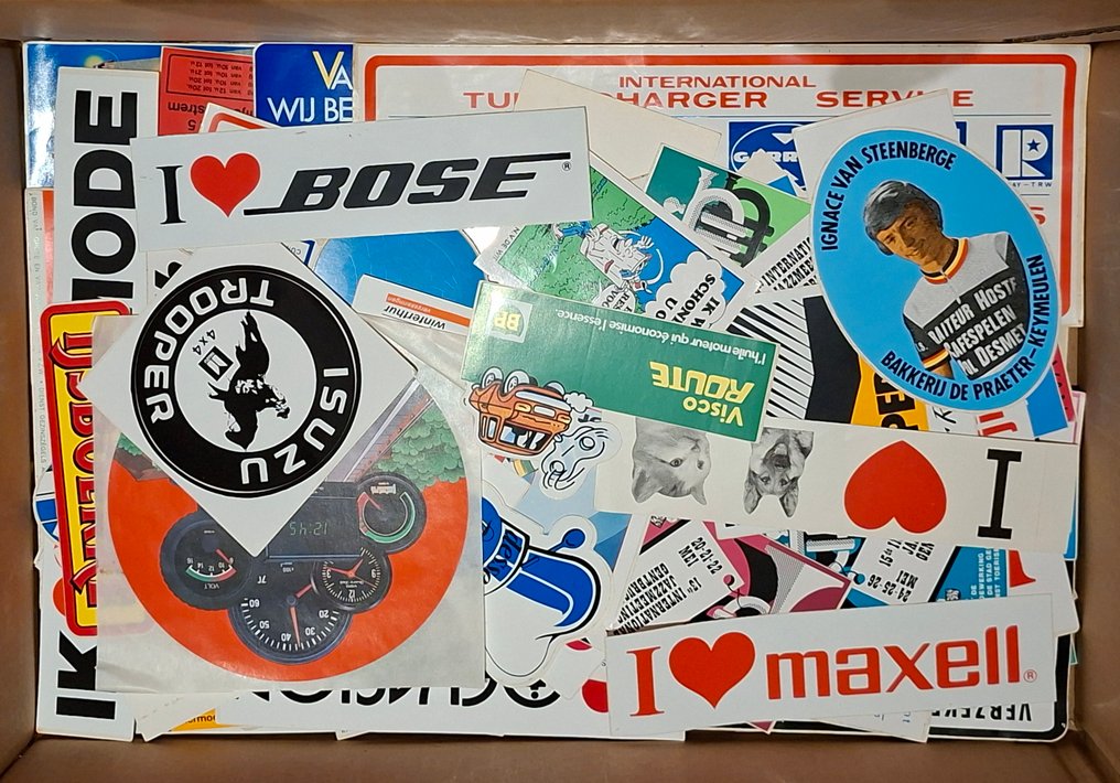 主题收藏系列 - 8.5公斤贴纸 - 70年代、80年代及以后 #2.1