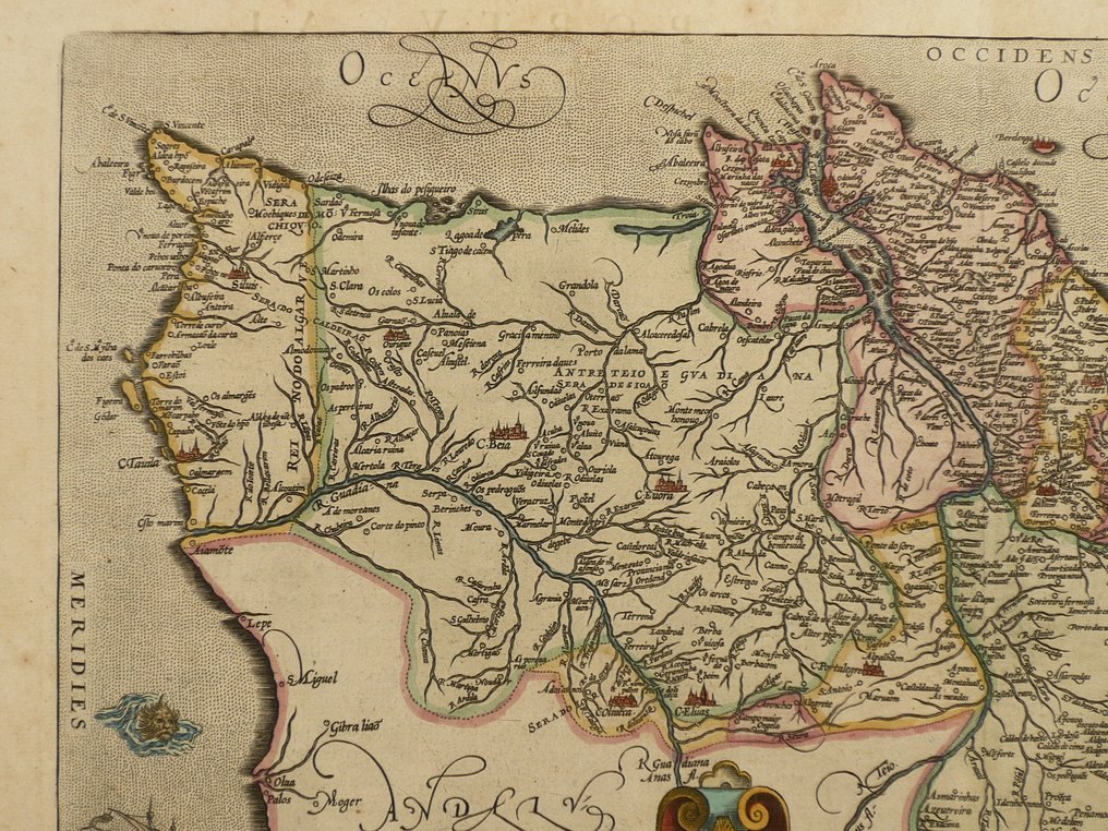 Portugal - Algarve; Abraham Ortelius - Portugalliae - 1581-1600 #2.1