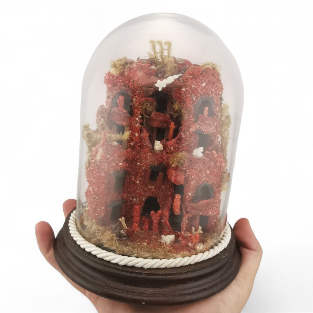 耶稣诞生图 - 木, 玻璃 - 意大利手工艺 #4.3