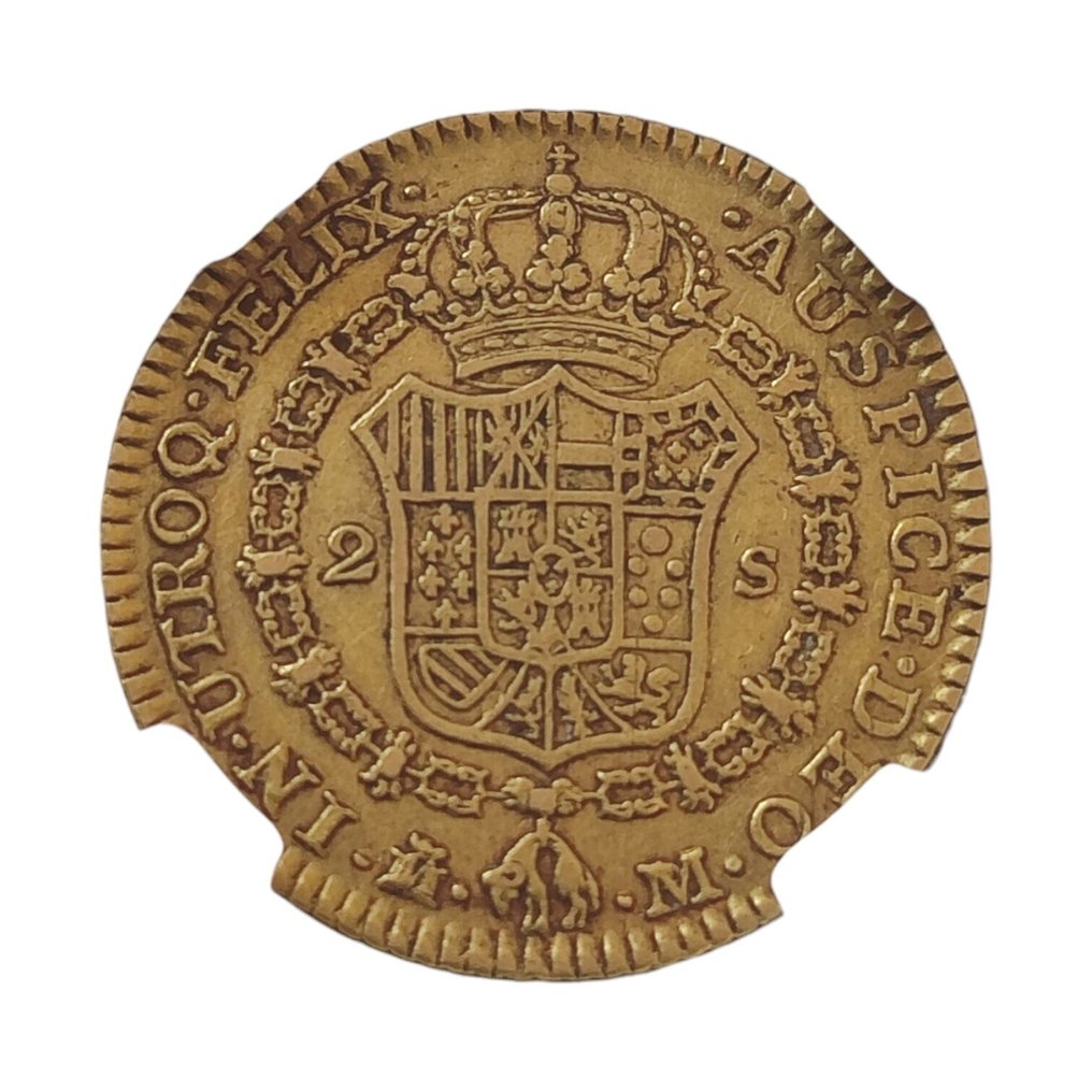 . Spanien Carlos III. 2 Escudos 1788 Madrid M #3.2