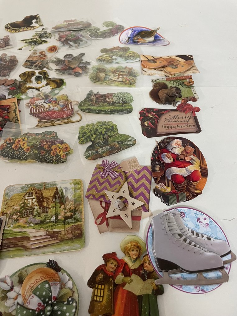 Συλλογή αναμνηστικών - 90 ποιητικά άλμπουμ - εικόνες / επιθέματα / επιχρωματισμένες εικόνες #3.2