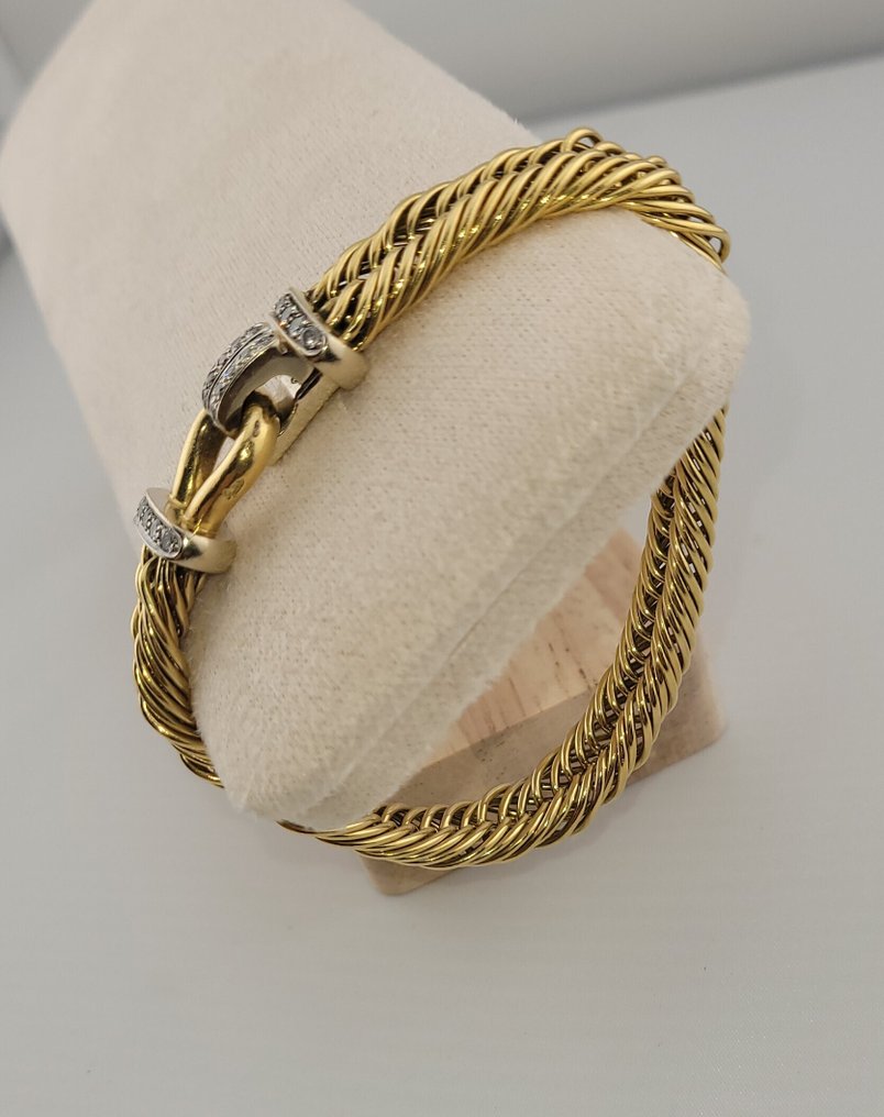 Pomellato - 手镯 - 18K包金 黄金, 白金 - 0.50ct. tw. 钻石 (天然) - 钻石 - 价值投资 #2.1