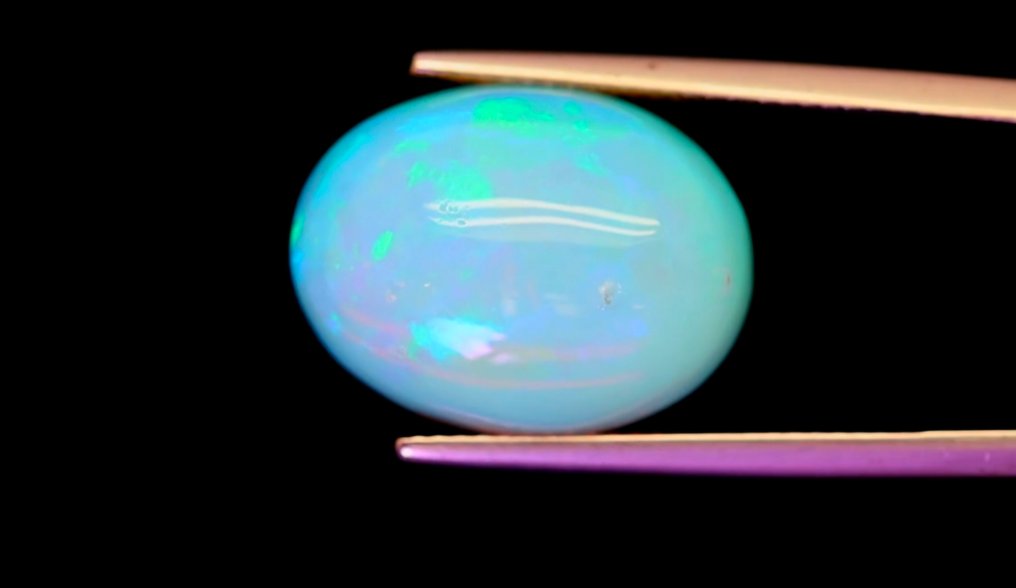 Welo Opal Quality AAA +++, 9.35 Cts Polished - Height: 18 mm - Width: 14 mm- 1.87 g - (1) #1.0