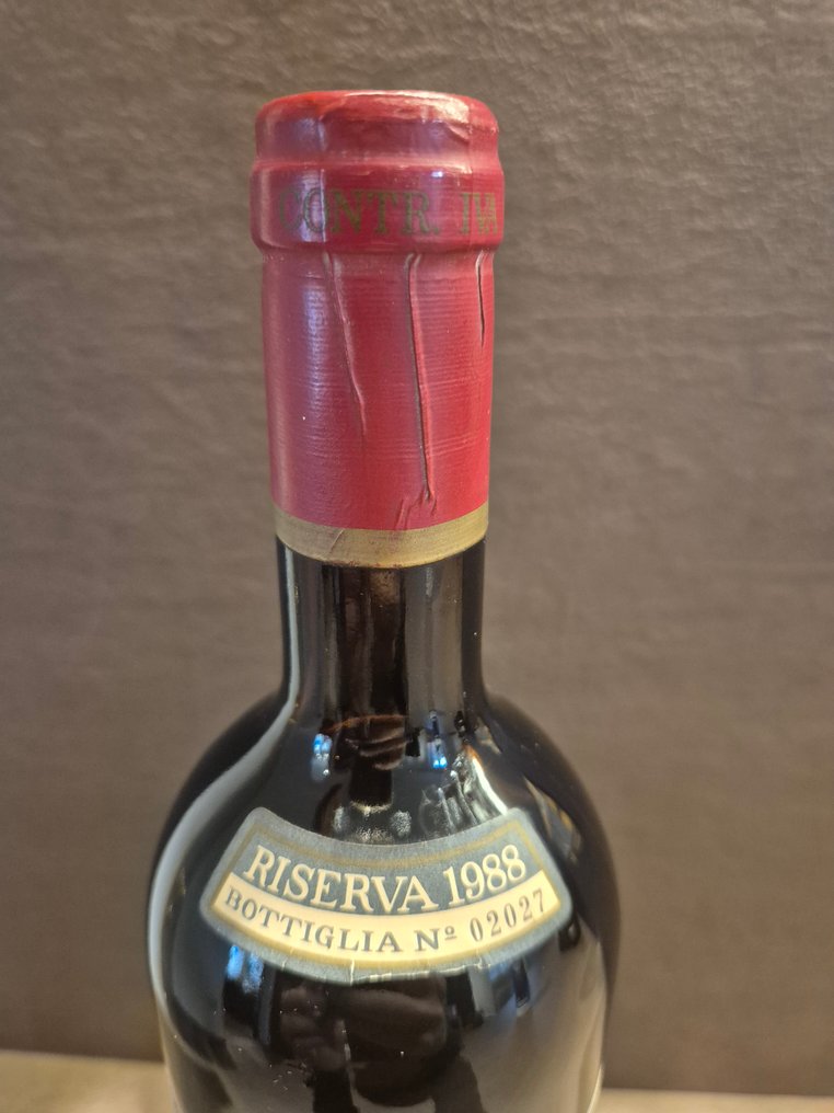1988 Biondi Santi, Tenuta Greppo - Μπρουνέλο ντι Μονταλσίνο - 1 Φιάλη (0,75L) #2.1