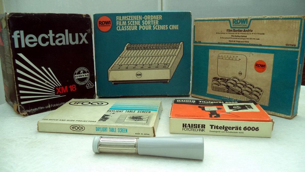 Rowi, Reflecta, Ifoco, Kaiser 8B Elokuva 8 mm #1.0