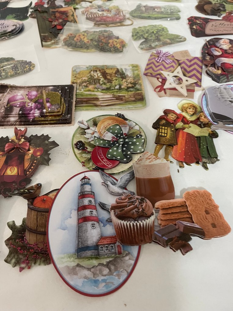 Συλλογή αναμνηστικών - 90 ποιητικά άλμπουμ - εικόνες / επιθέματα / επιχρωματισμένες εικόνες #4.3