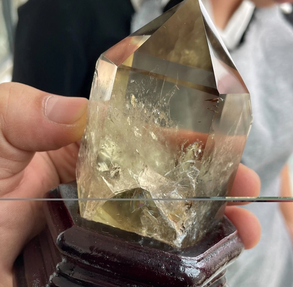 Citrine Point - Height: 131 mm - Width: 54 mm- 347 g - (1) #2.1