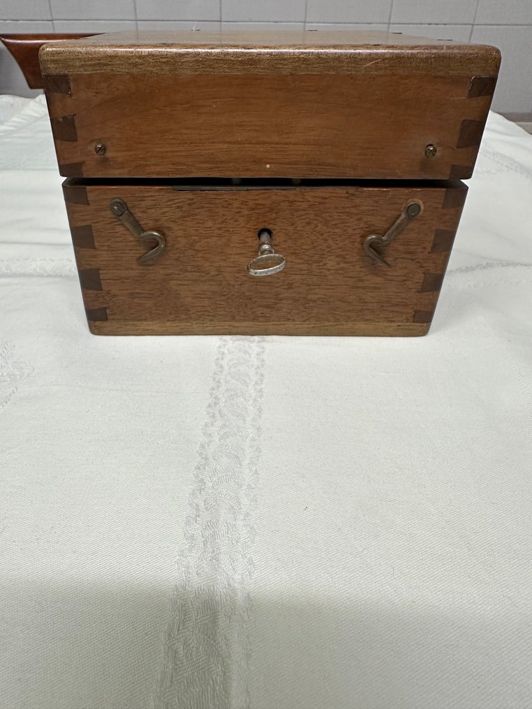 Todagsskibskronometer - A. Johannsen & Co - Træ, Messing, Glas - 1850-1900 #2.1