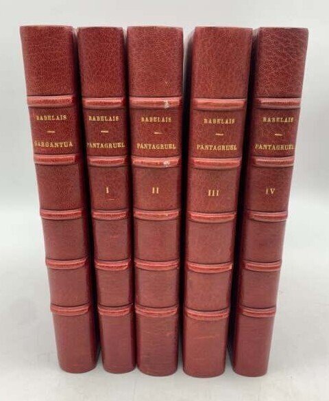 François Rabelais, Jacques Touchet - Gargantua & Pantagruel. 5 vols. - 1935 #1.0