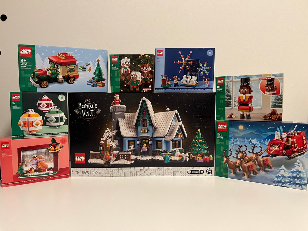 LEGO - Seasonal - 8 Christmas Sets (M.I.S.B) (Retired sets) #1.0