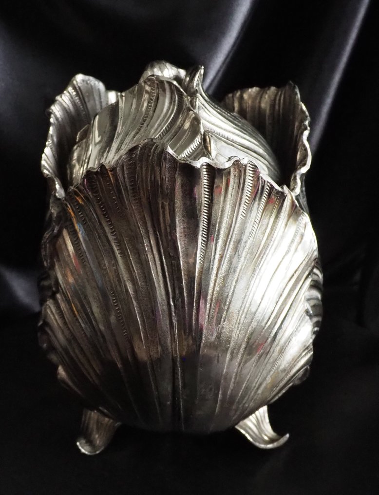 Fonderia d'Arte Firenze - Mauro Manetti - Isspand - Isvandspand - Metal - Rosebud sjælden isbøtte #1.0