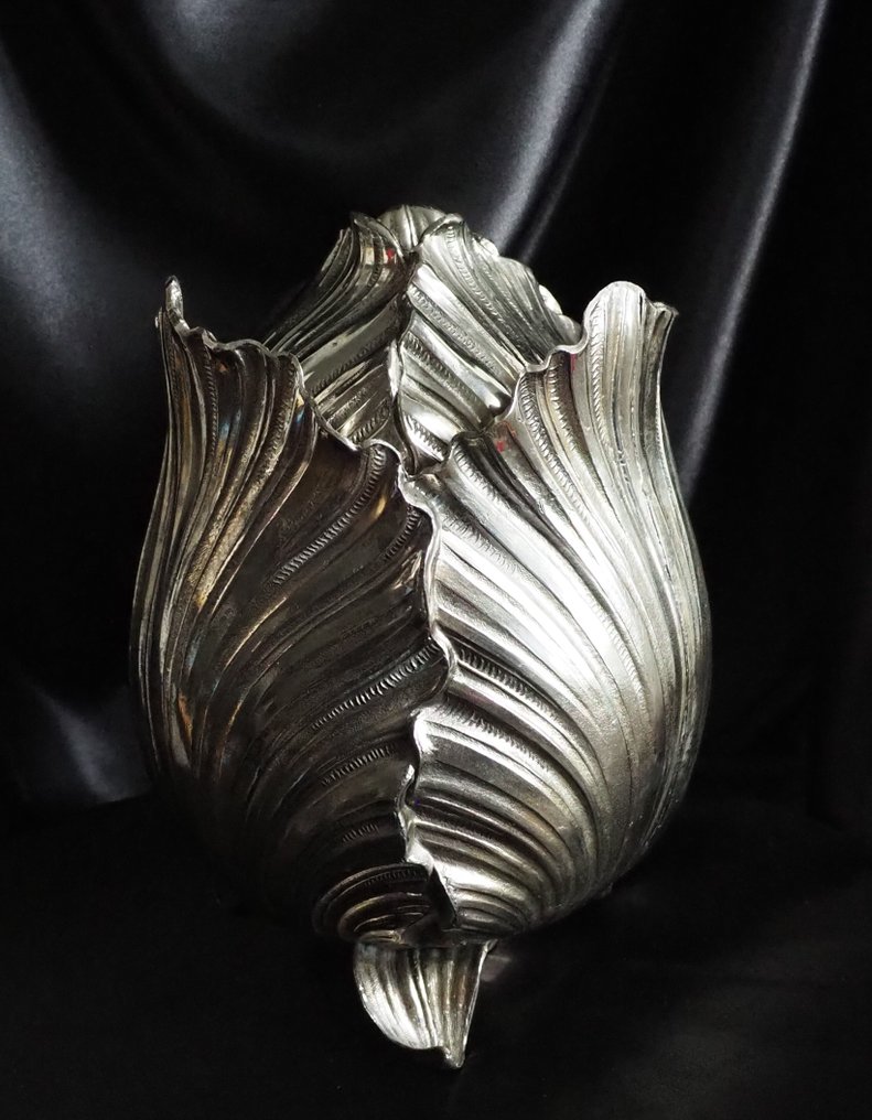 Fonderia d'Arte Firenze - Mauro Manetti - Isspand - Isvandspand - Metal - Rosebud sjælden isbøtte #2.1