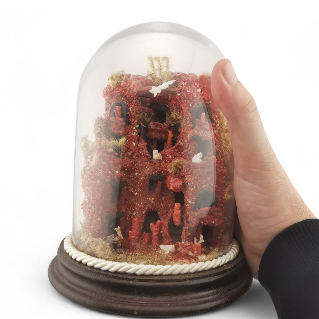 耶稣诞生图 - 木, 玻璃 - 意大利手工艺 #2.1