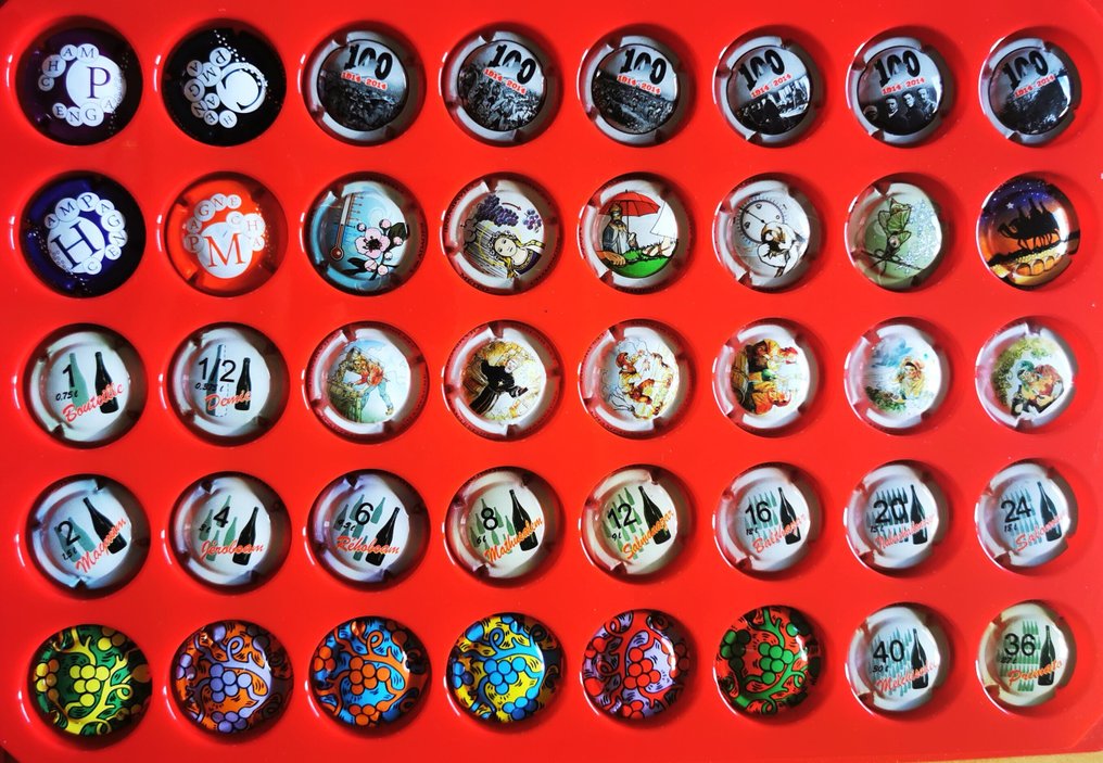 香檳瓶蓋帽系列 - 全部是通用药 #3.2