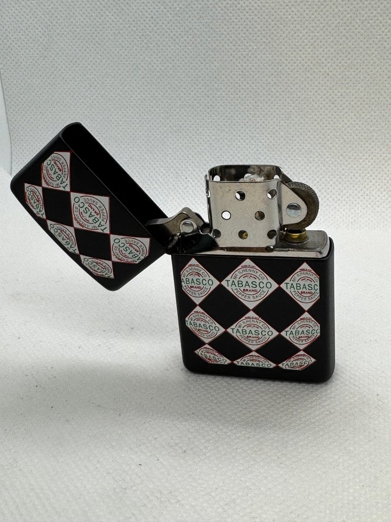 Zippo - Tabasco diamond pattern - 沒有保留價 - 打火機 - 鋼（不銹鋼） #1.0