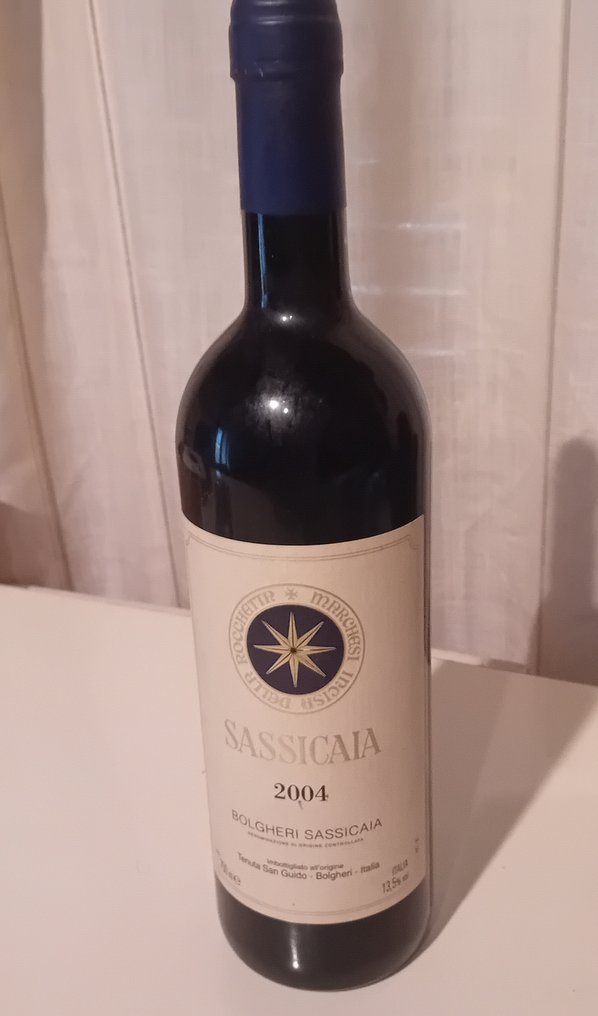 2004 Tenuta San Guido, Sassicaia - Super Tuscans - 1 Bottle (0.75L) #1.0