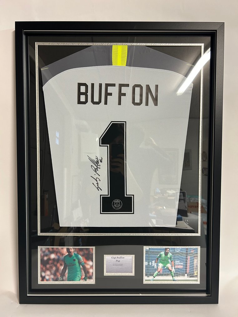 Paris Saint-Germain - 欧洲足球联盟 - Gianluigi Buffon - 足球衫 #1.0