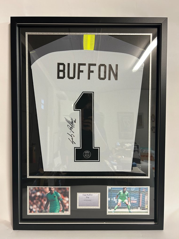 Paris Saint-Germain - 欧洲足球联盟 - Gianluigi Buffon - 足球衫 #1.0