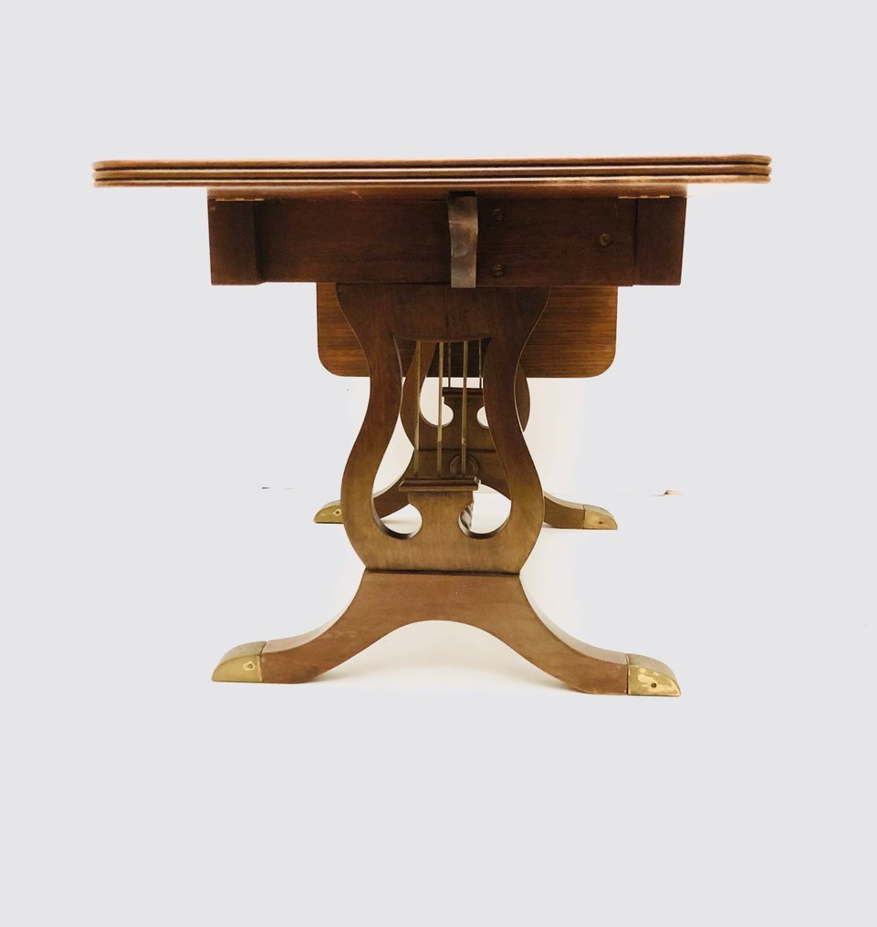 Henredon - Side table - Mahogany - drop leaf table #3.2