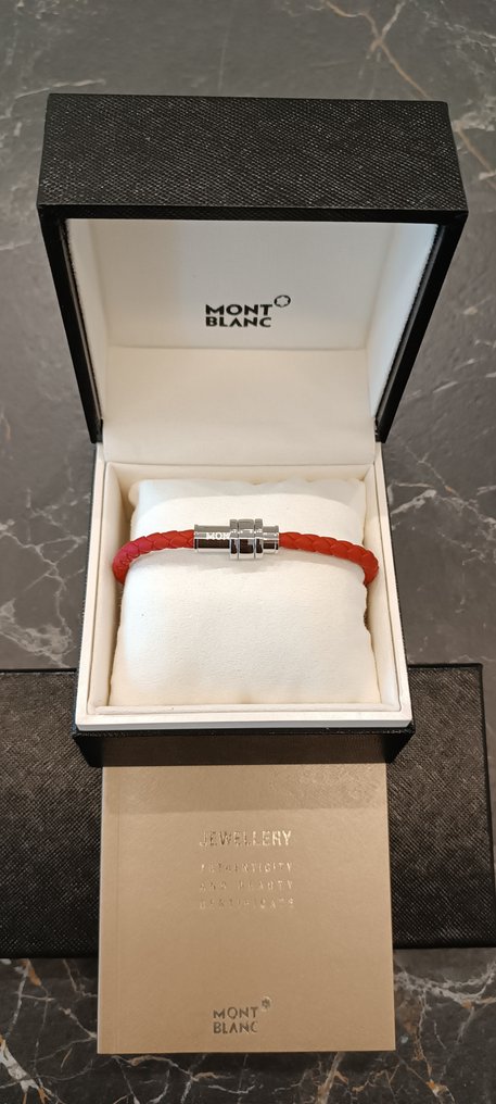 Montblanc - 钢 - 手镯 - 红色 #1.0