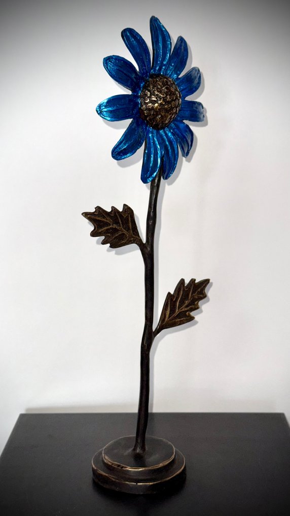 Derme Abdoulaye - Γλυπτό, Grande Fleur - 43 cm - Μπρούντζος #3.2