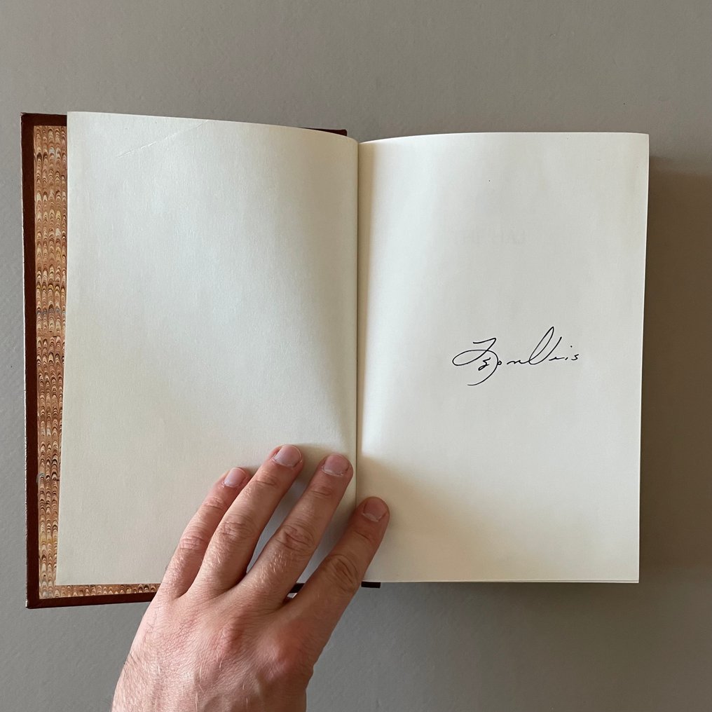 Leon Uris - The Haj - Franklin Library - Signed First Edition - 1984 #3.2