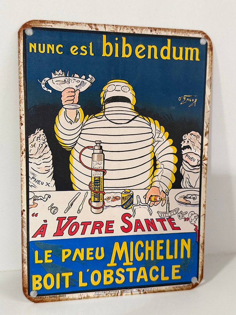 广告人物 - 单一米其林Bibendum罐广告祝您健康 - 2000-2010 #1.0