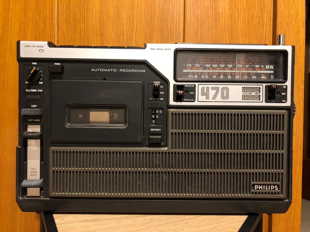 Philips - 470 Grabador-reproductor de casete #3.2