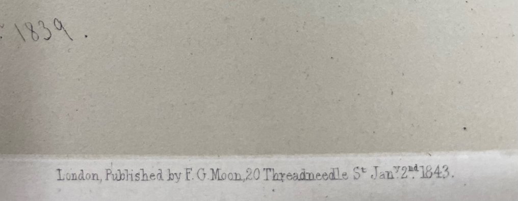 Israel - Baptism Site on the Jordan River near Jericho; David Roberts/Louis Haghe - The Immersion of the Pilgrims (Banks of the Jordan) - 1821-1850 #4.3