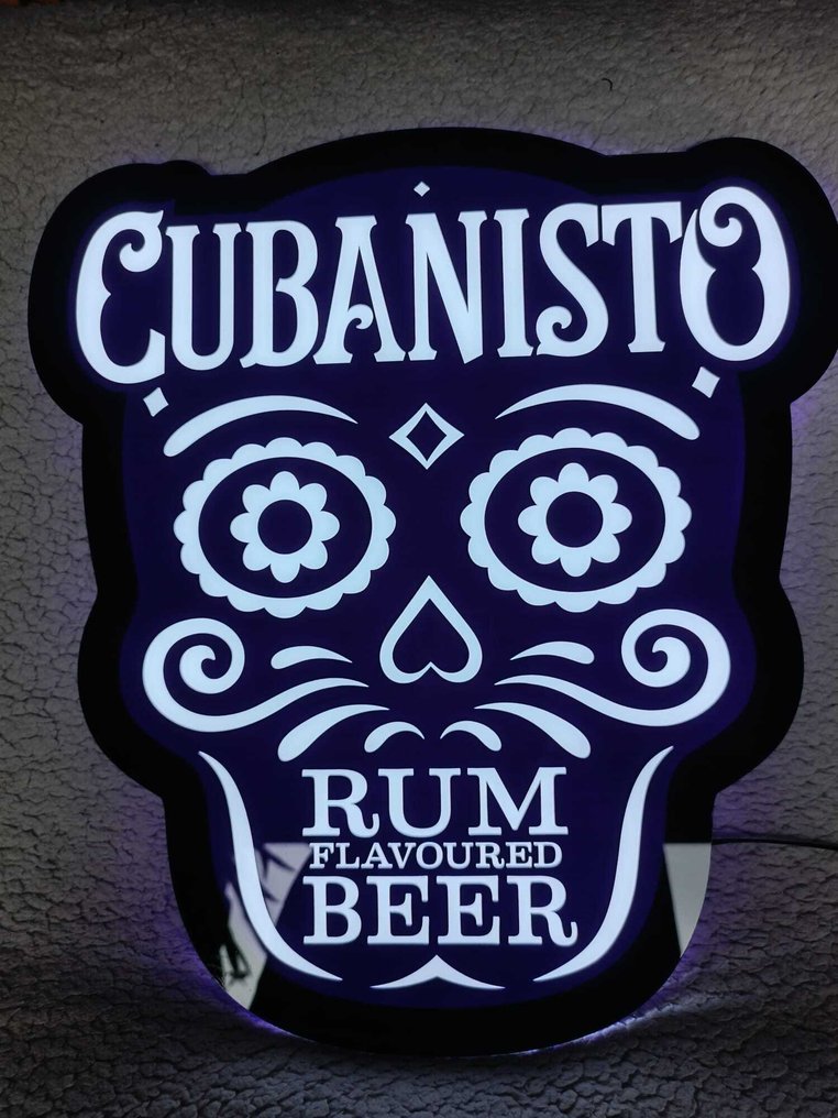 Cubanisto - Upplyst skylt - Plast #1.0