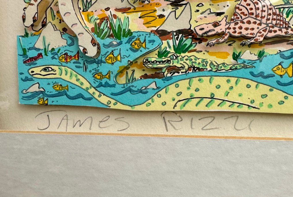 James Rizzi (1950-2011) - When The Dinosaurs Return #2.1