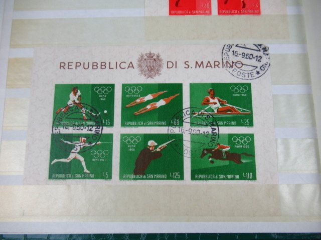 圣玛利诺  - 目录结束，高级邮票收藏 #4.3