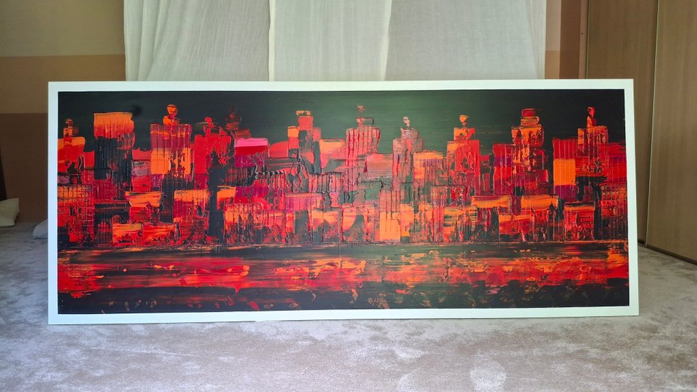 Gerrit Knikker (XX) - Skyline stad #2.1