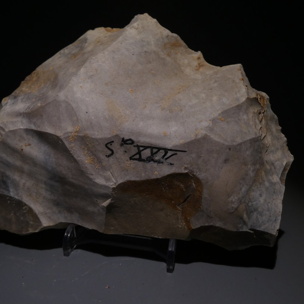 Neolitisk Big Flint. 16 cm L. Kniv - 5000 f.Kr. Økse (Ingen mindstepris) #2.1