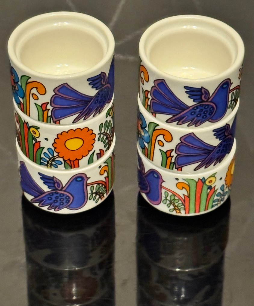 Äggkopp (6) - acapulco - Porslin #3.2