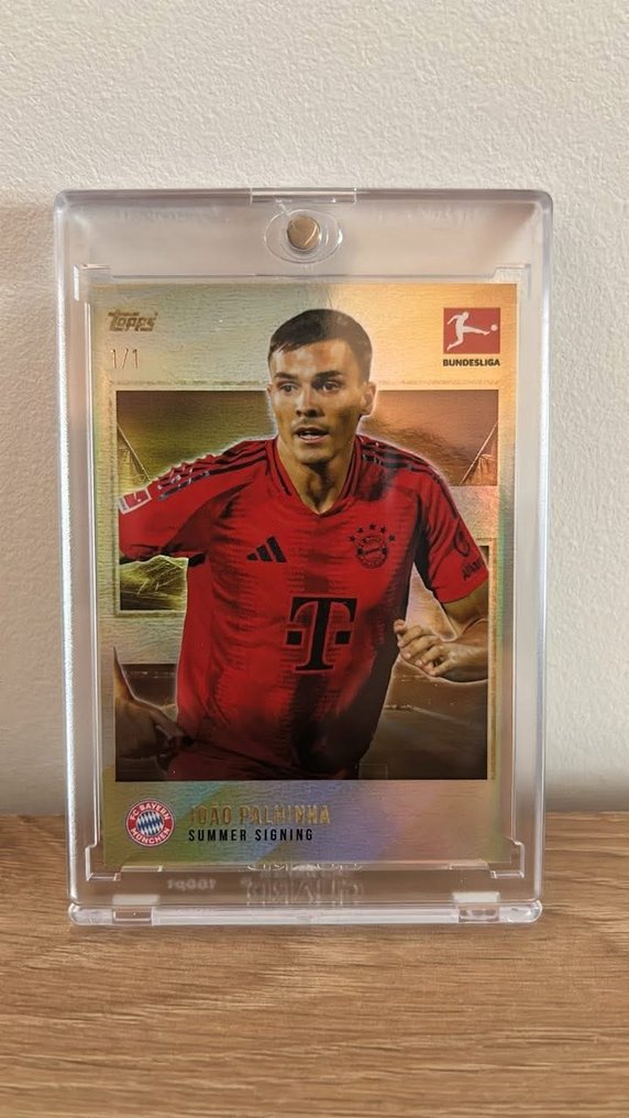 2024/25 Topps Topps Bundesliga João Palhinha 1/1 獨一無二 - 1 Card - 狀況優良(EX) #2.1