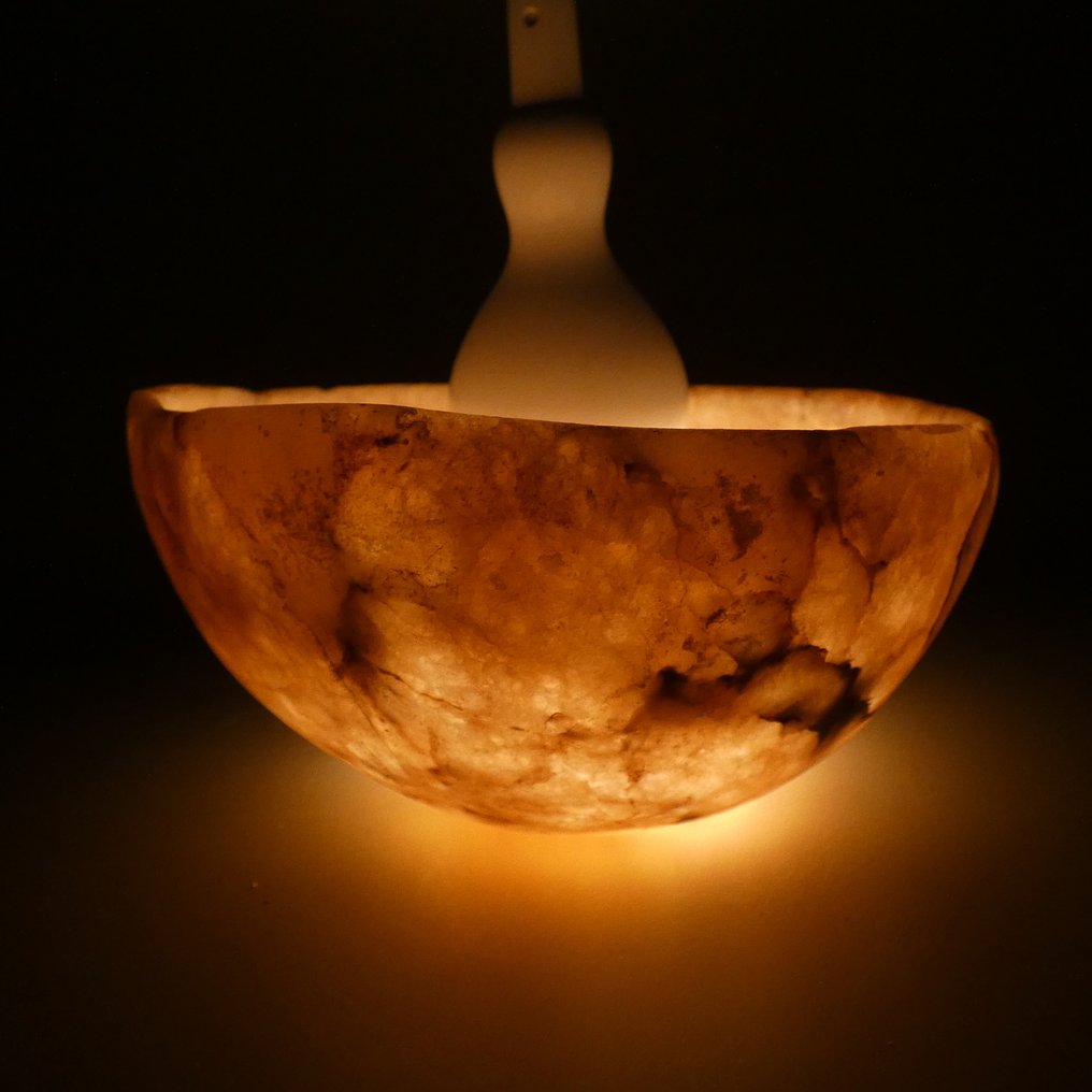 Αρχαία Αιγυπτιακή Μάρμαρο Δοχείο. 11,3 εκ. Δ. Παλαιό Βασίλειο, 3η - 6η Δυναστεία, 2686 - 2181 π.Χ. #1.0