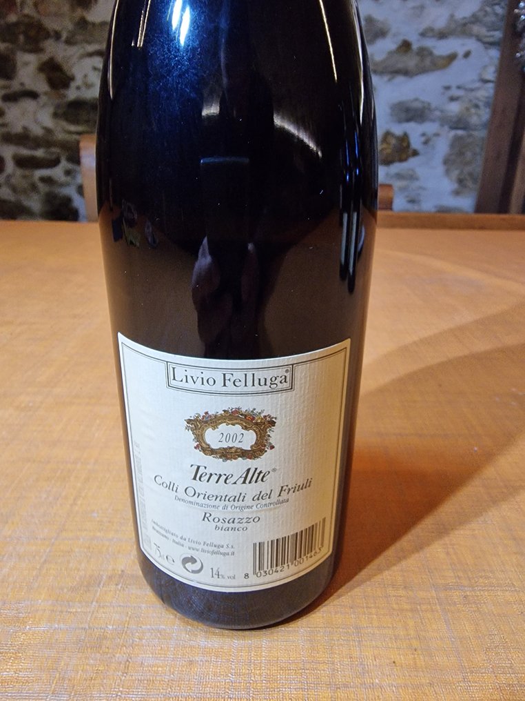 2002 Livio Felluga, Terre Alte - Φρίουλι-Βενέτσια Τζούλια - 4 Bottles (0.75L) #4.3