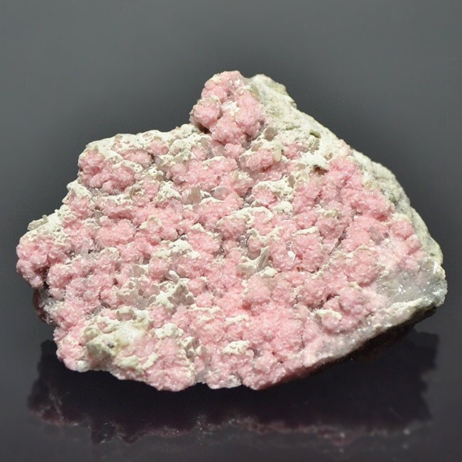 Rhodochrosite Crystals on matrix - Height: 6 cm - Width: 8 cm- 140 g #4.3