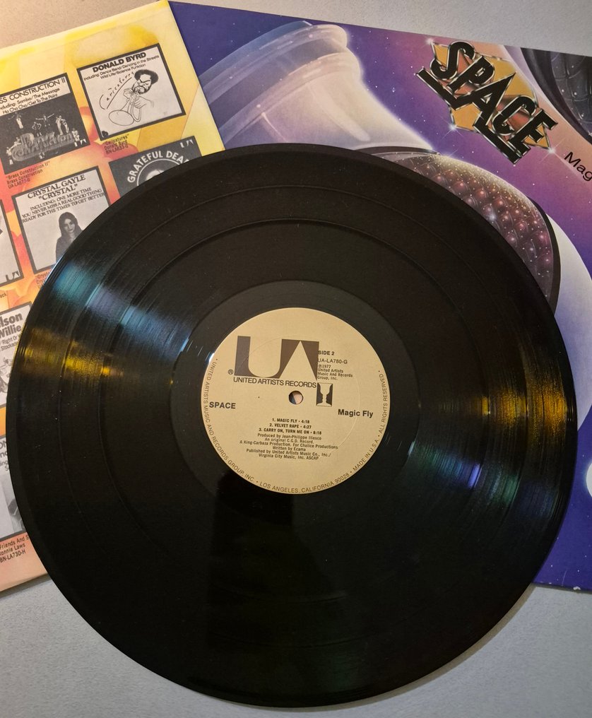 Space - Magic Fly - 黑膠唱片 - 1977 #3.2