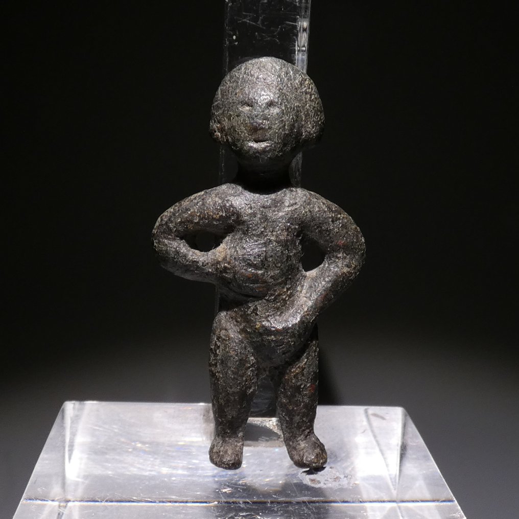 古罗马 黄铜色 图，高5厘米，公元1世纪至2世纪 #1.0