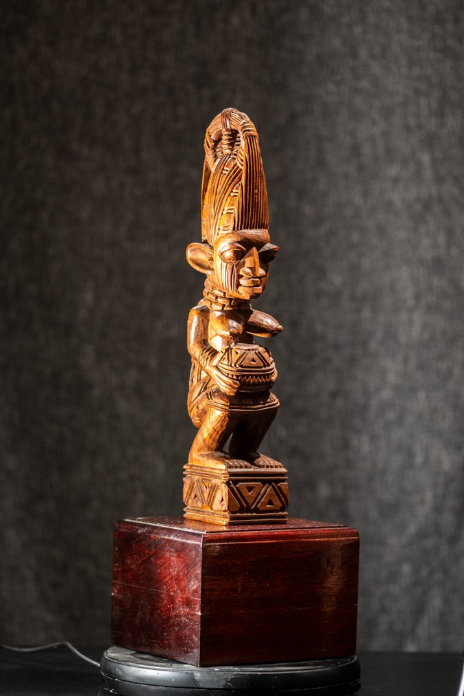 Γλυπτό L.A. FAKEYE Yoruba - Γιορούμπα - Νιγηρία  (χωρίς τιμή ασφαλείας) #1.0