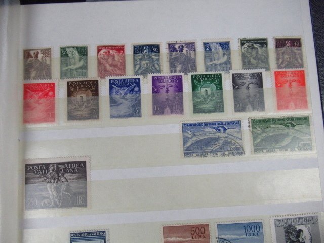 梵蒂冈  - 目录结束，邮票收藏 #2.1