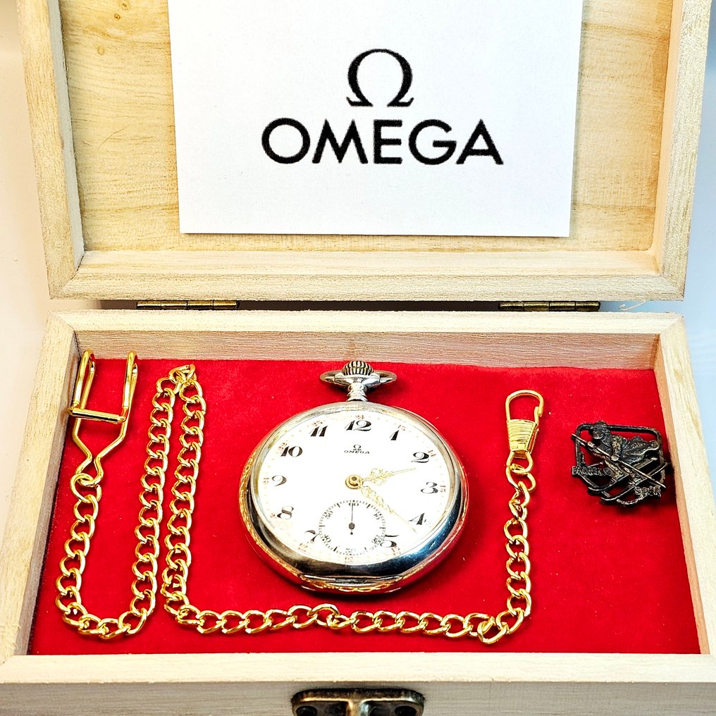Omega - 1918. - pocket watch No Reserve Price - 1900-1949 #1.0
