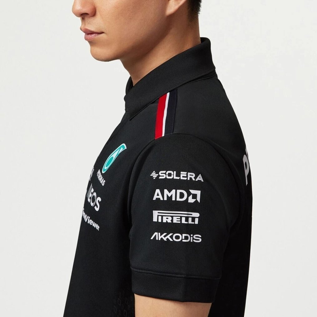 Mercedes AMG Petronas F1 Team Black Driver Polo - Μπλούζα πόλο - New with tags #3.2